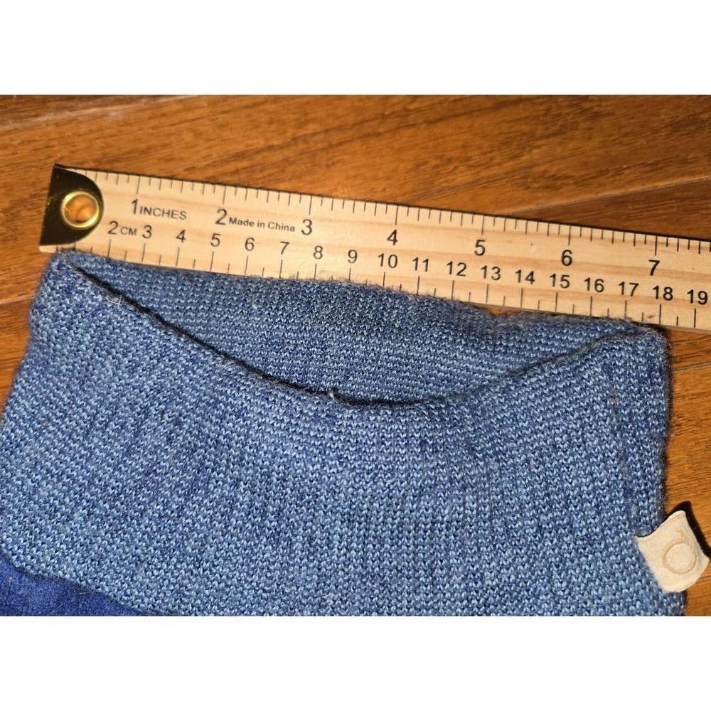 Disana pants 3-6months semi shrunk brown and blue 2 pair sustainablebabyish - Picture 6 of 6